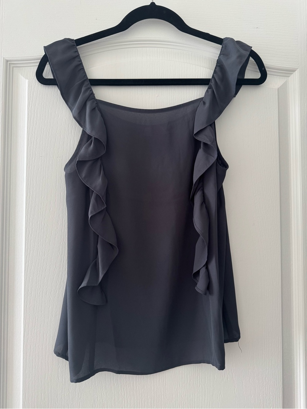 LOFT Dusty Gray Blue Tank